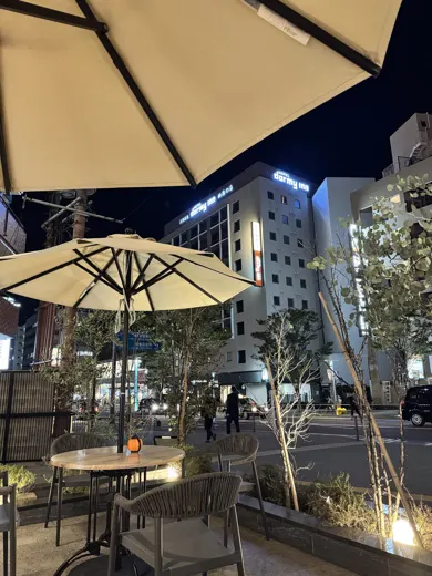 10月8日 · 夜里的露台座位 · 第16张精选照片